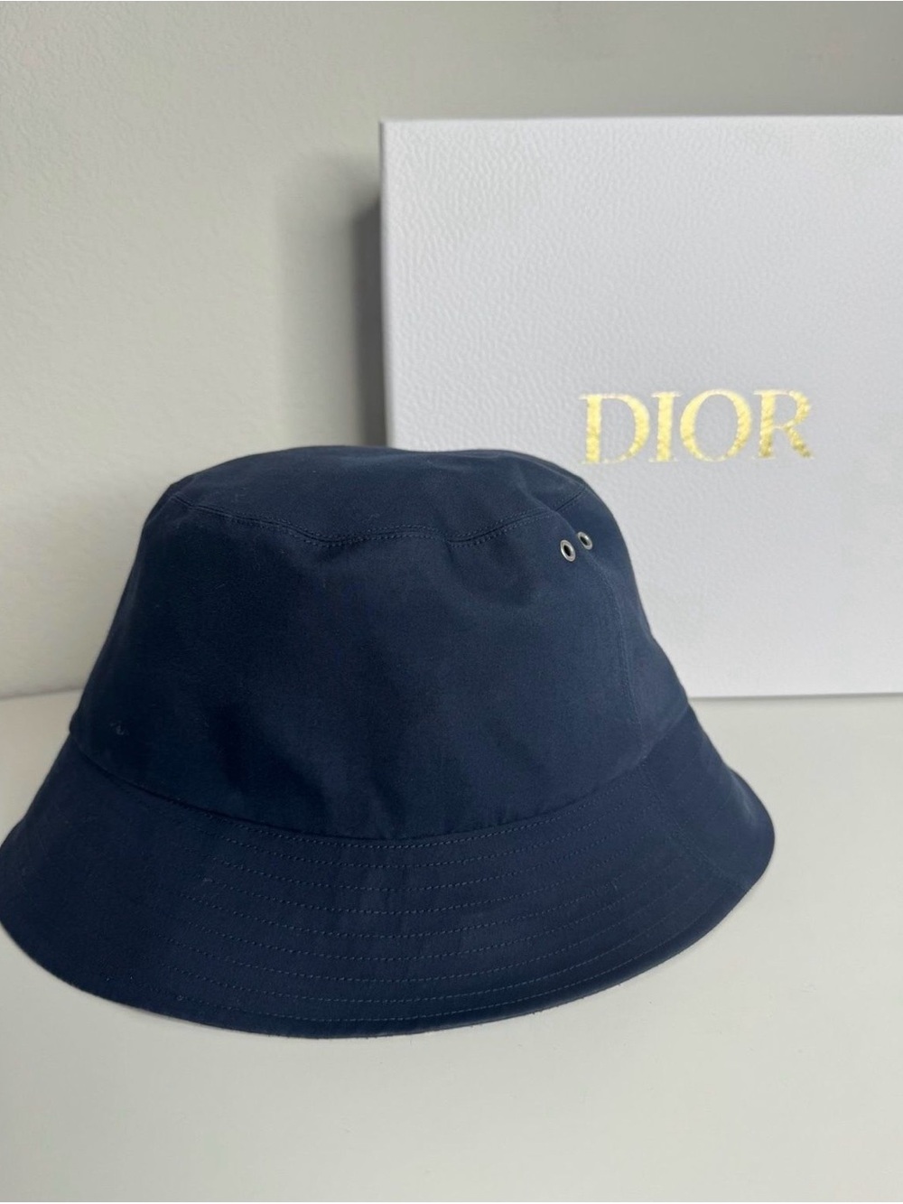 Authentic Dior Reversible Teddy-D Small Brim Bucket Hat - Picture 4 of 4
